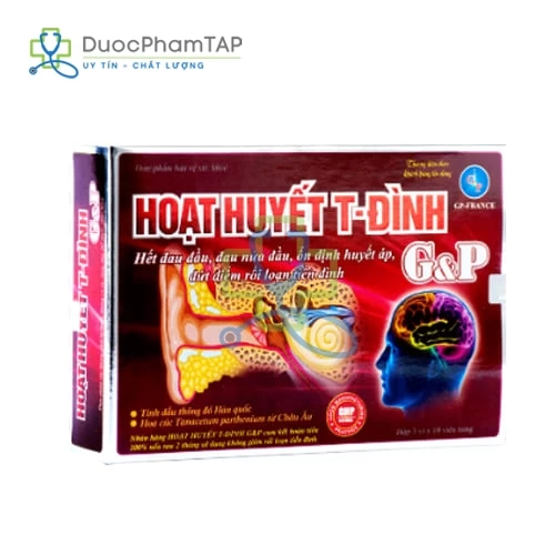 Hoạt Huyết T-Đình G&P - FRANCE