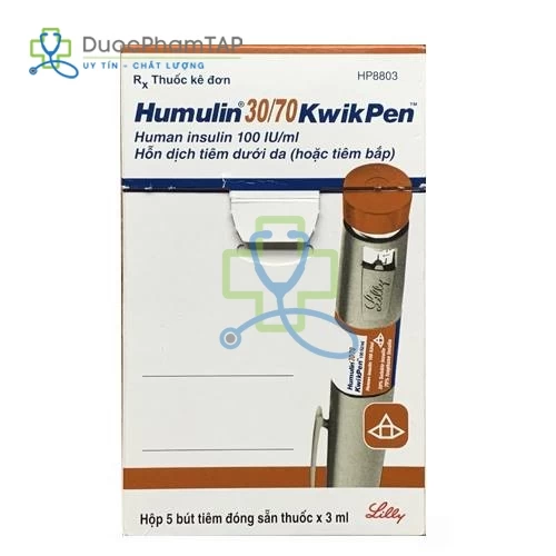 Humulin 30/70 - Insulin 300IU/3ml Kwikpen Lilly