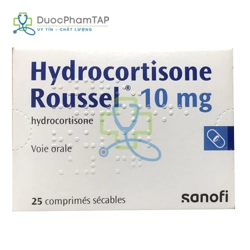 Hydrocortisone 10mg Roussel Sanofi