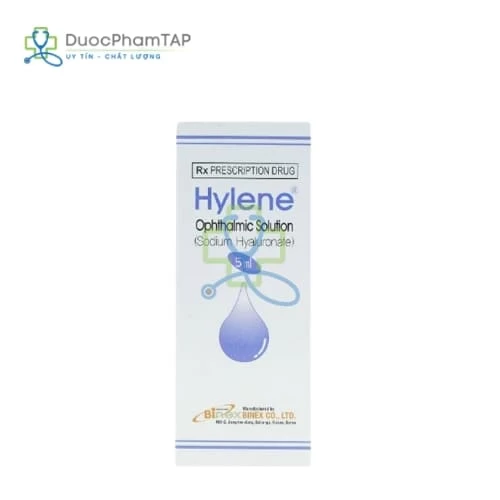 Hylene Ophthalmic Solution - Natri hyaluronate 1mg/ml Binex