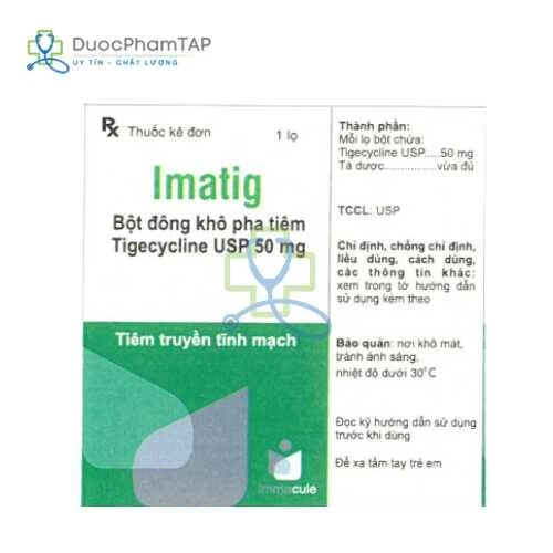 Imatig - Tigecycline 50mg Immacule Lifesciences
