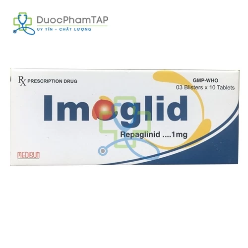 Imoglid - Repaglinid 1mg Medisun