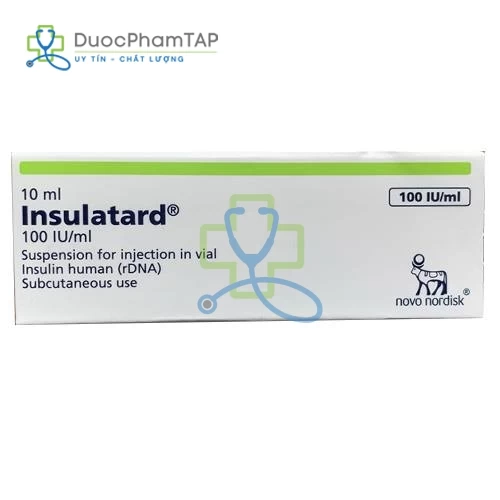 Insulatard - Insulin Human (rDNA) 1000IU/10ml Novo Nordisk