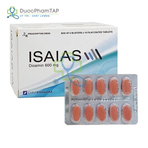 Isaias - Diosmin 600mg Davipharm