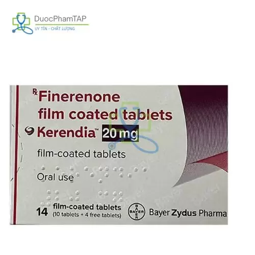 Kerendia 20mg - Finerenone Bayer Zydus Pharma