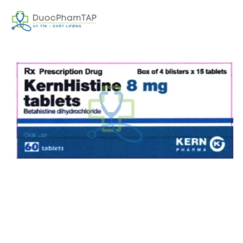 Kernhistine 8mg Tablets - Betahistin Kern Pharma