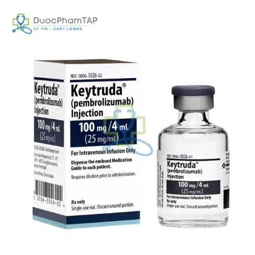 Keytruda - Pembrolizumab 100mg/4ml MSD