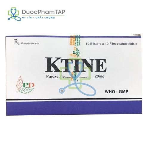 Ktine - Paroxetin 20mg Phương Đông