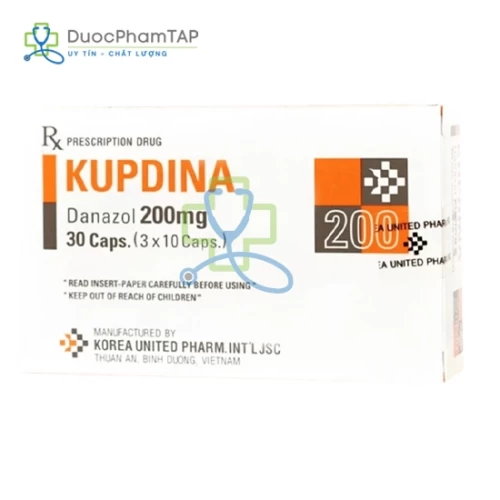 Kupdina 200 - Danazol 200mg Korea United