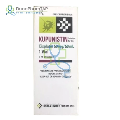 Kupunistin - Cisplatin 50mg/50ml Korea United Pharm