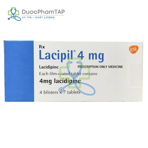 Lacipil 4mg GSK