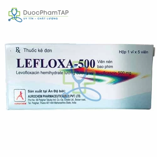 Lefloxa 500 - Levofloxacin Aurochem