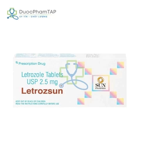 Letrozsun - Letrozole 2,5mg Sun Pharmaceutical
