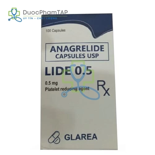 Lide 0,5mg Anagrelide Glarea