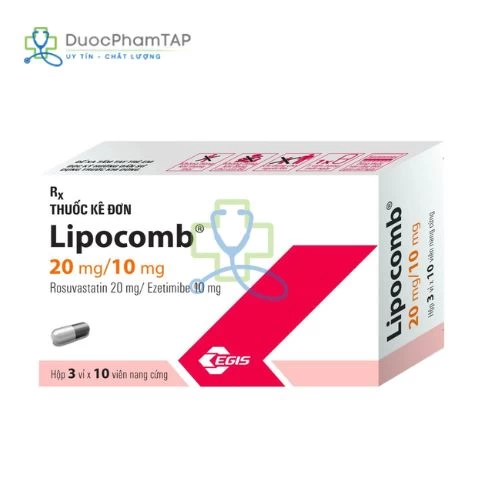 Lipocomb 20 mg/10 mg - Egis