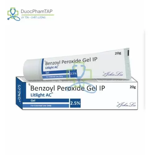 Litlight AC 2.5% Gel - Benzoyl Peroxide John Lee