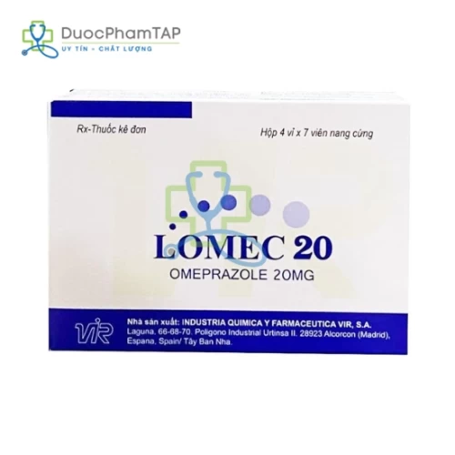 Lomec 20 - Omeprazol VIR