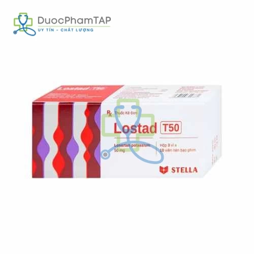 Lostad T50 - Losartan 50mg Stella