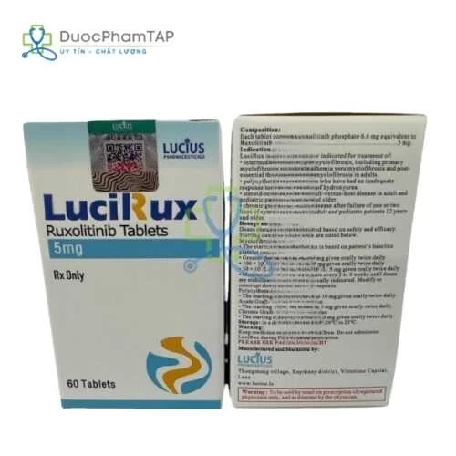 Lucirux 5mg - Ruxolitinib Lucius Pharma