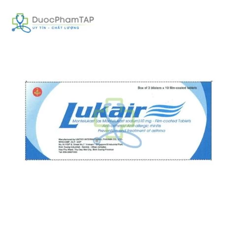 Lukair - Montelukast 10mg UIP