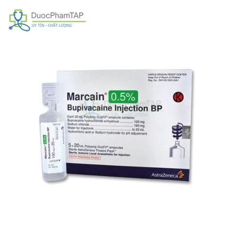Marcain 0,5% AstraZeneca