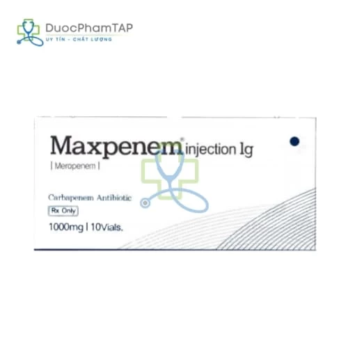 Maxpenem Injection 1g - Meropenem JW Pharma