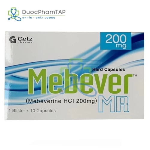 Mebever MR 200mg - Mebeverin HCl 200mg