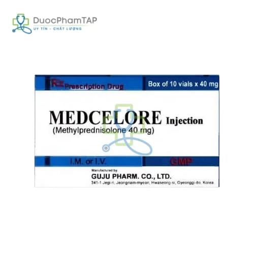 Medcelore Injection - Methylprednisolon 40mg Guju Pharm