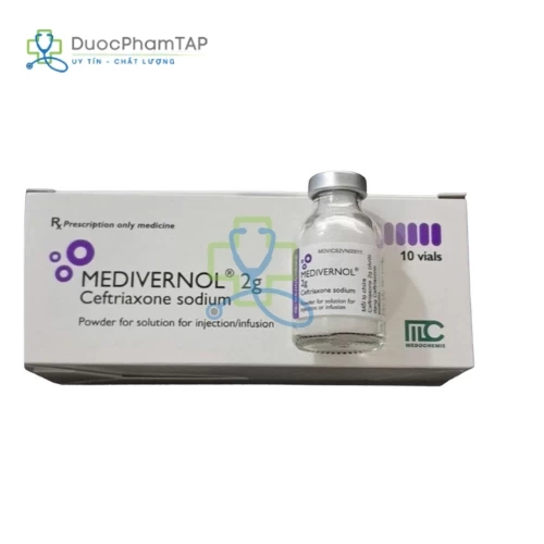 Medivernol 2g - Ceftriaxone Medochemie