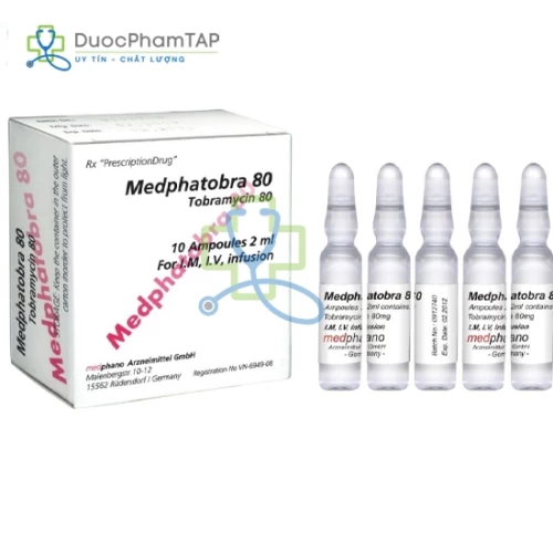 Medphatobra 80mg - Tobramycin Medphano