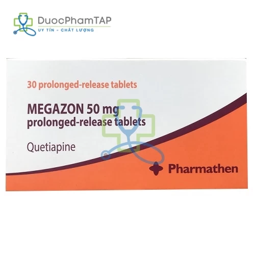 Megazon - Quetiapin 50mg Pharmathen