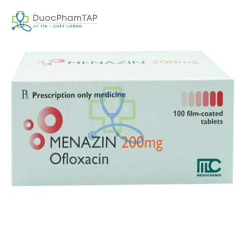 Menazin 200mg - Ofloxacin Medochemie