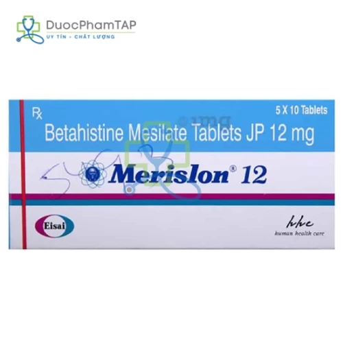 Merislon 12 - Betahistine 12mg Eisai