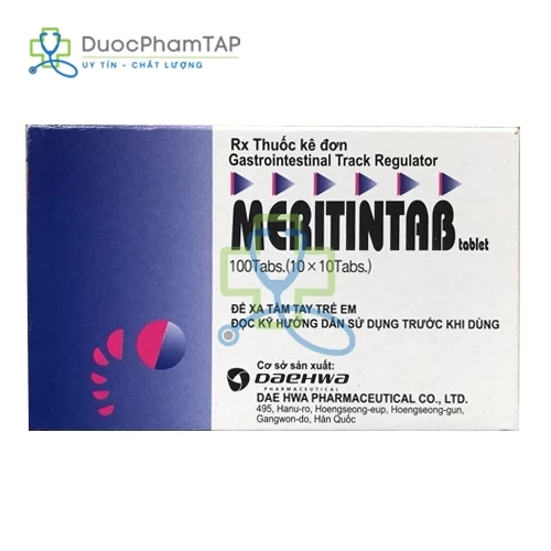 MERITINTAB 100mg - Trimebutine Daehan