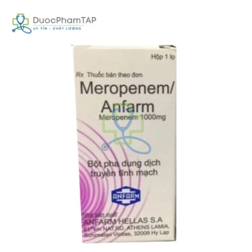Meropenem/Anfarm 500mg