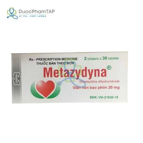 Metazydyna - Trimetazidine 20mg Adamed Pharma