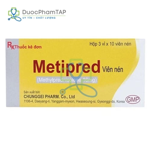 Metipred tablet 16mg Chung Gei