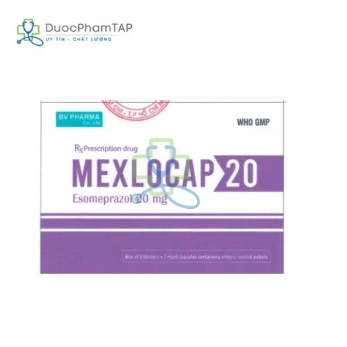 Mexlocap 20 - Esomeprazole BV Pharma