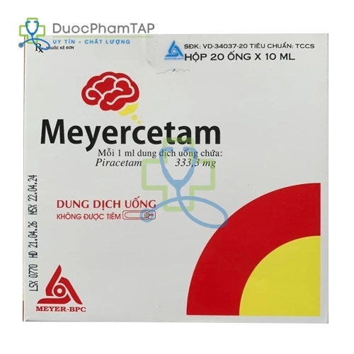 Meyercetam 10ml - Piracetam Meyer