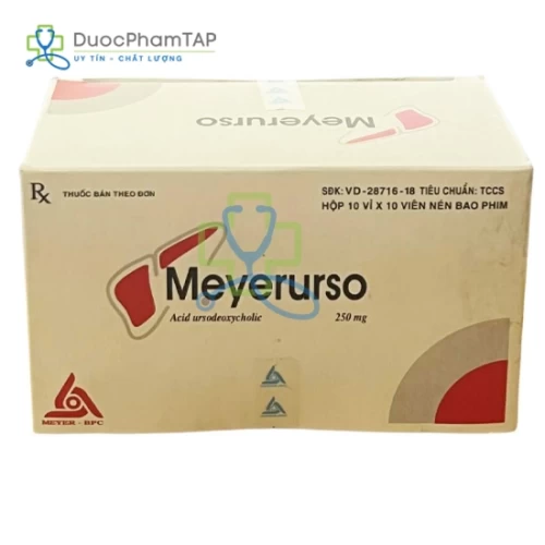 Meyerurso - Acid ursodeoxycholic 250 mg Meyer - BPC