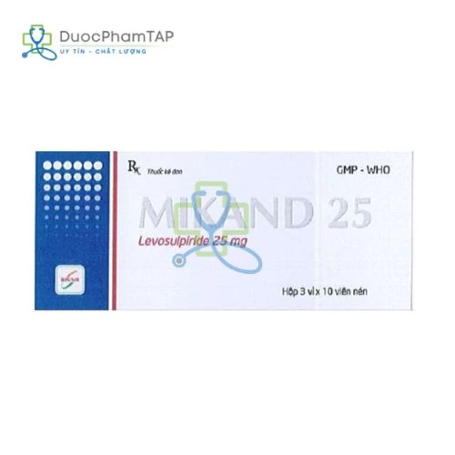 Mikand 25 - Levosulpiride Đông Nam Pharma