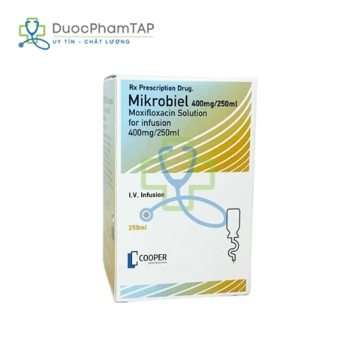 Mikrobiel 400mg/250ml - Moxifloxacin Cooper