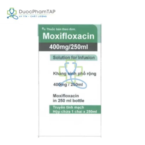 Moxifloxacin 400mg/250ml Solution for Infusion Demo S.A