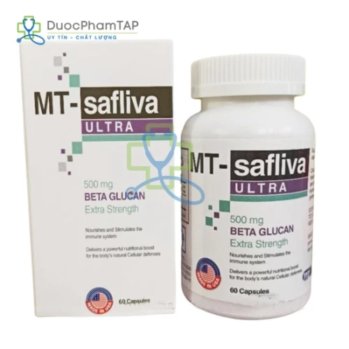 MT- Safliva Ultra - Beta glucan 500mg AVA Pharm