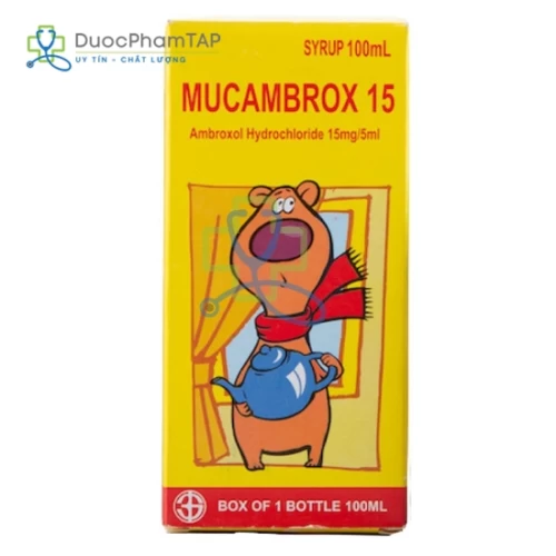 Mucambrox 15mg - Ambroxol hydrochlorid