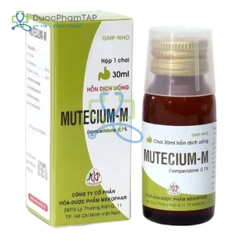 Mutecium-M - Domperidon 0,1% Mekophar