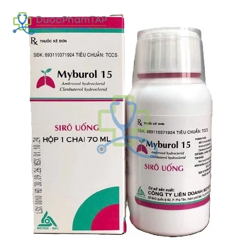 Myburol 15mg 70ml Meyer BPC