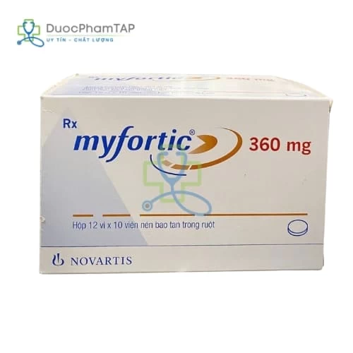 Myfortic 360mg - Mycophenolic Novartis