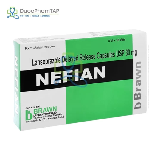 Nefian 30 -  Lansoprazol 30mg Brawn Laboratories