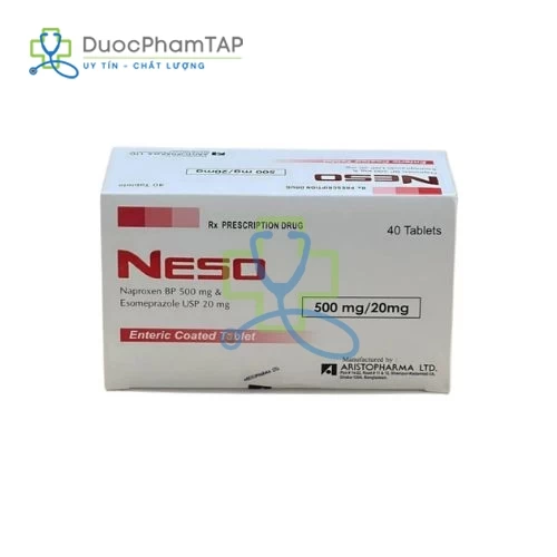 Neso 500mg/20mg Tablet Aristopharma